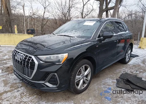 2020 Audi Q3 Premium 45 Tfsi S Line Quattro Tiptronic z USA, uszkodzony, nr VIN WA1DECF3XL1029388